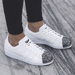 adidas originals women's superstar 80s 'metal toe'